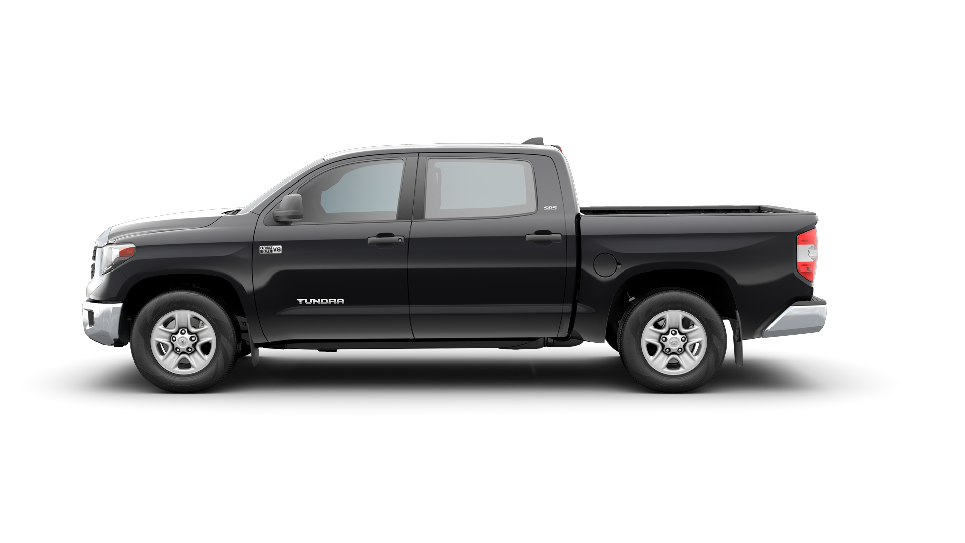 2021 Toyota Tundra in Midnight Black Metallic.