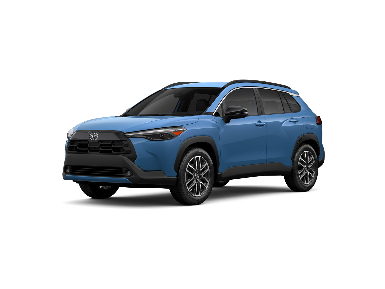 Three-sixty image of 2026 Corolla Cross in Calvary Blue