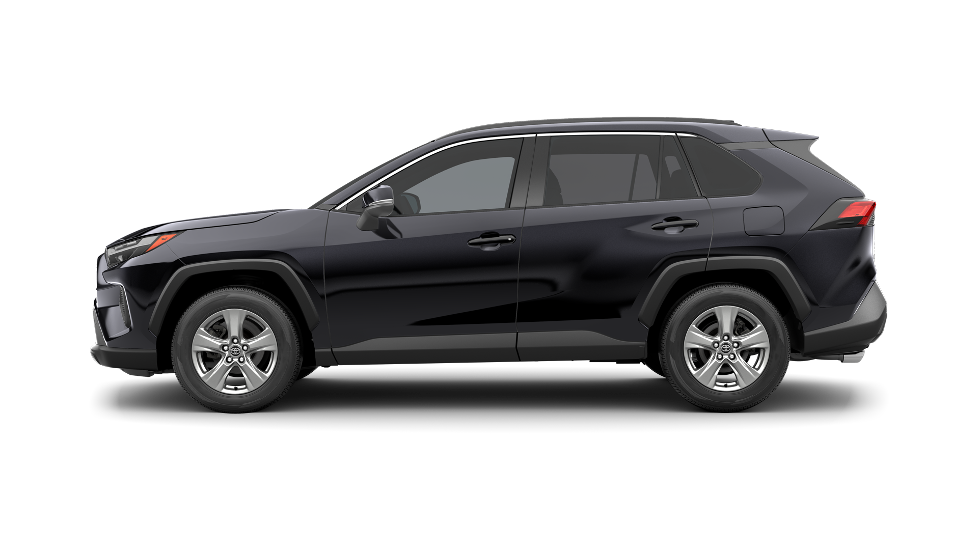 2024 Toyota RAV4 in Midnight Black Metallic.