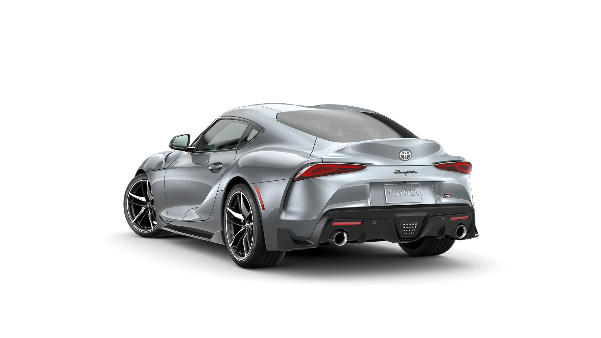 2021 Toyota Supra in Turbulence Gray.