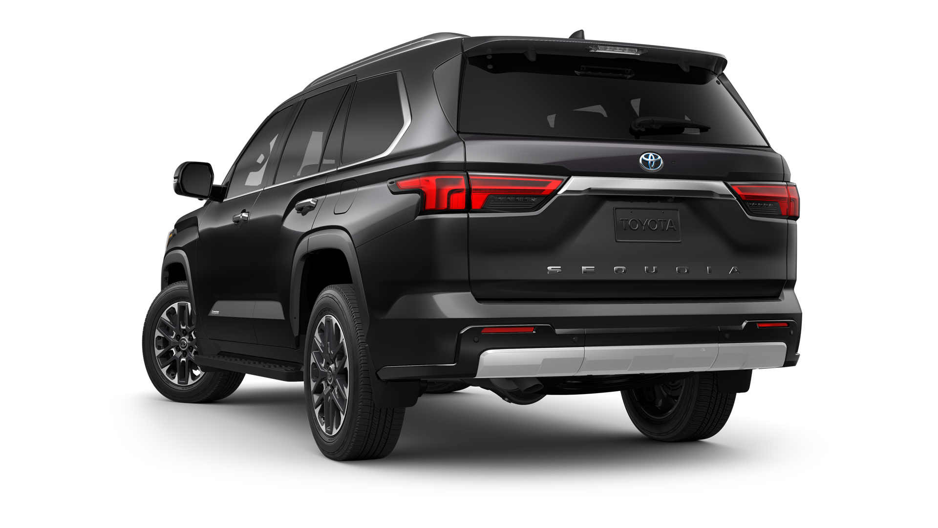 2023 Toyota Sequoia in Midnight Black Metallic.