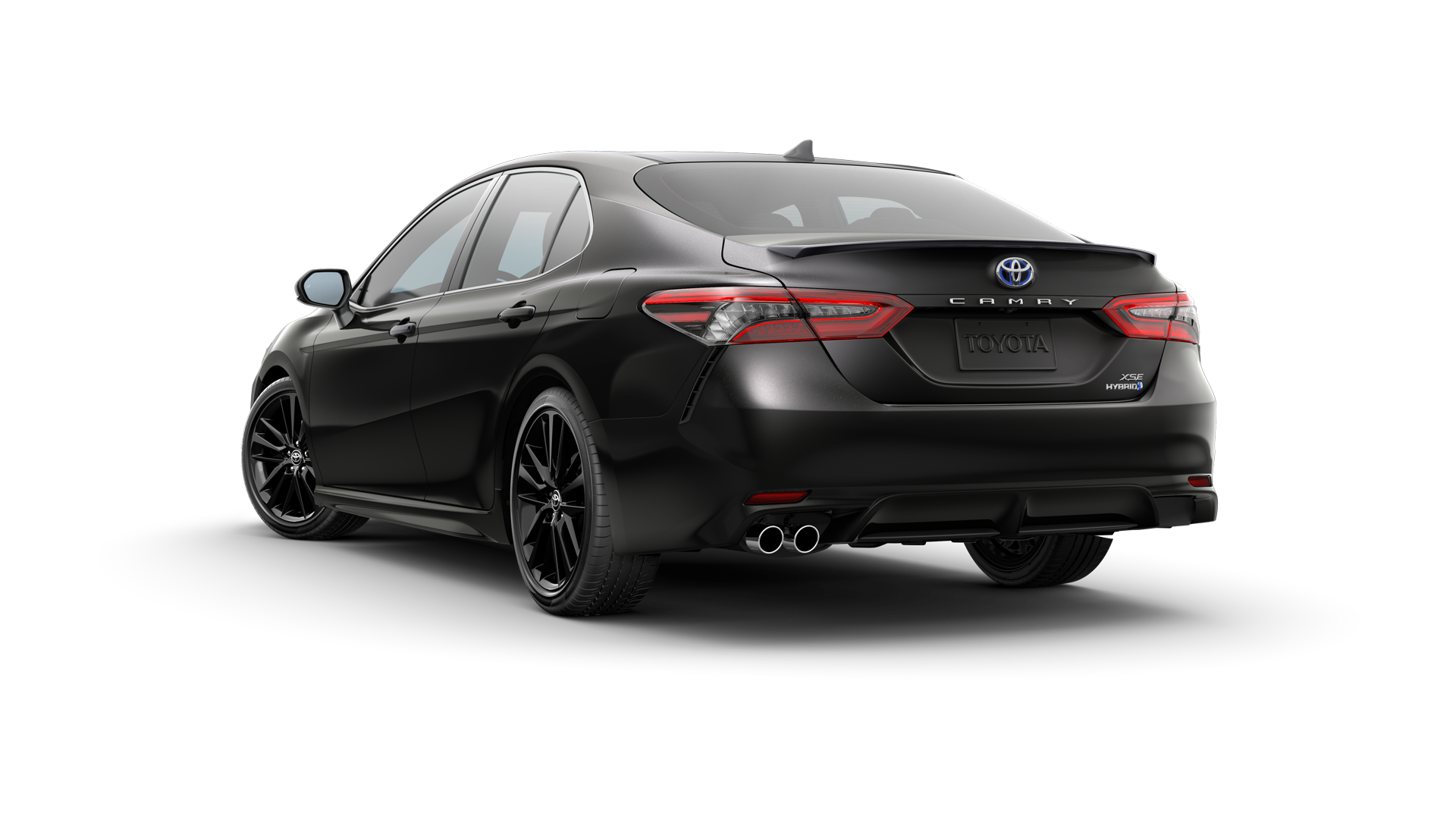 2024 Toyota Hybrid in Midnight Black Metallic.