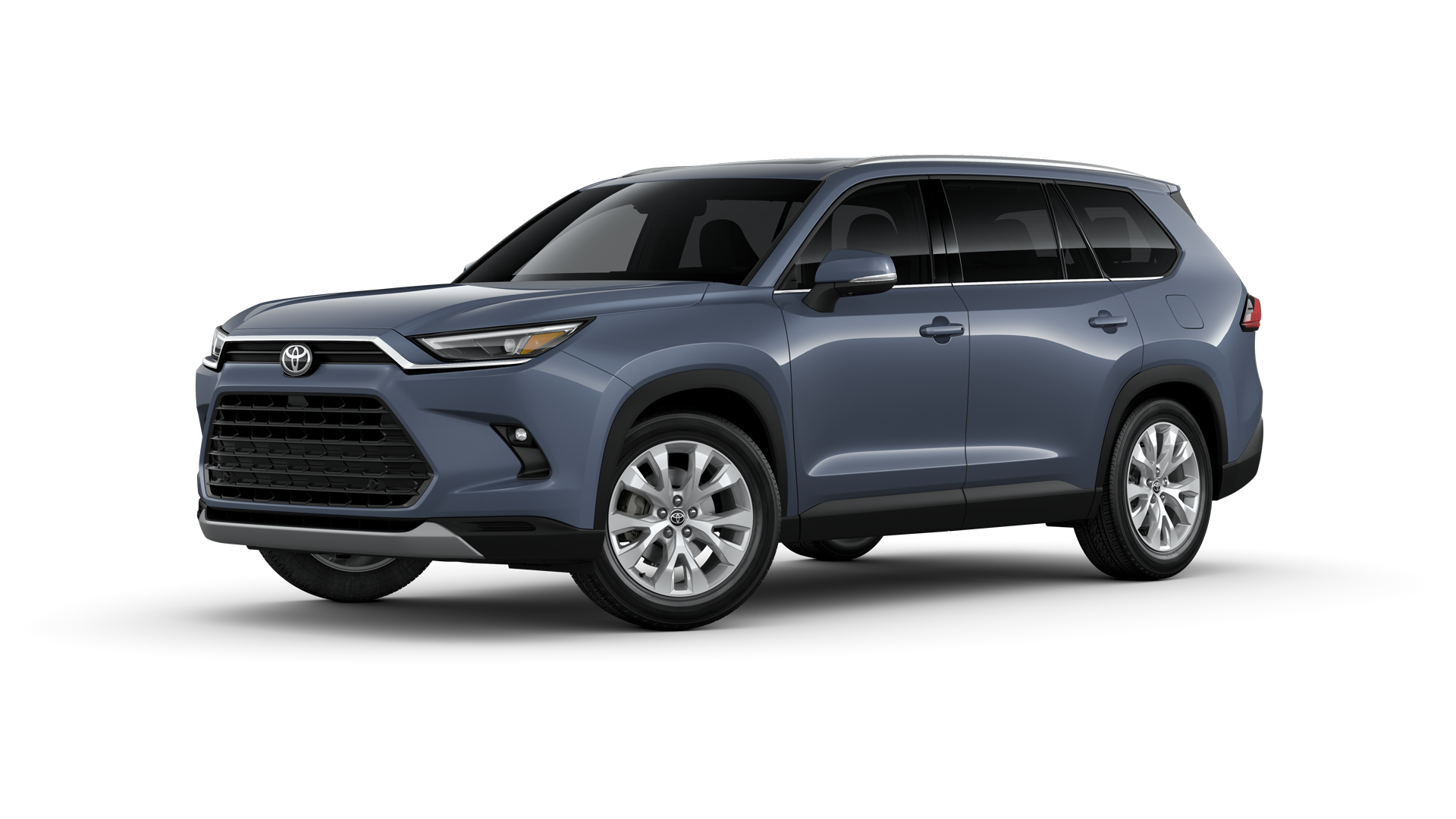 2024 Toyota Highlander in Storm Cloud.