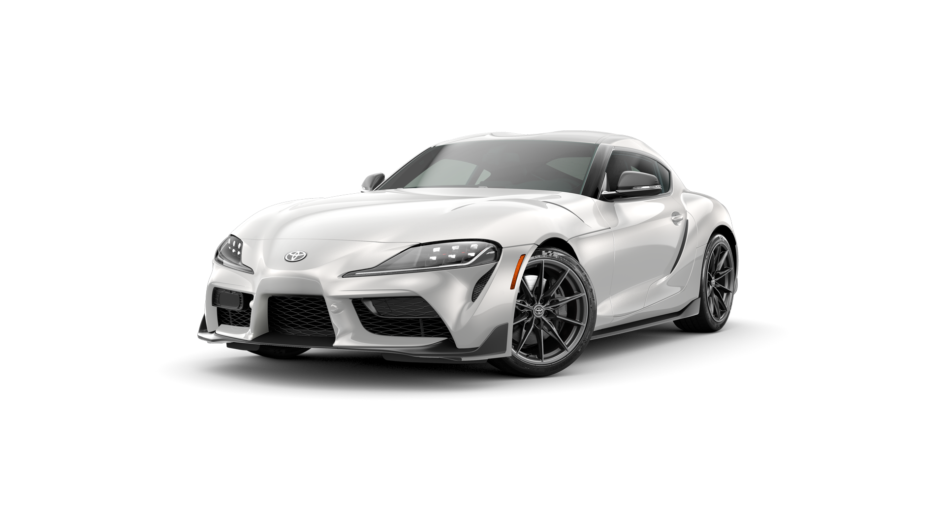 2024 Toyota Supra in Absolute Zero.