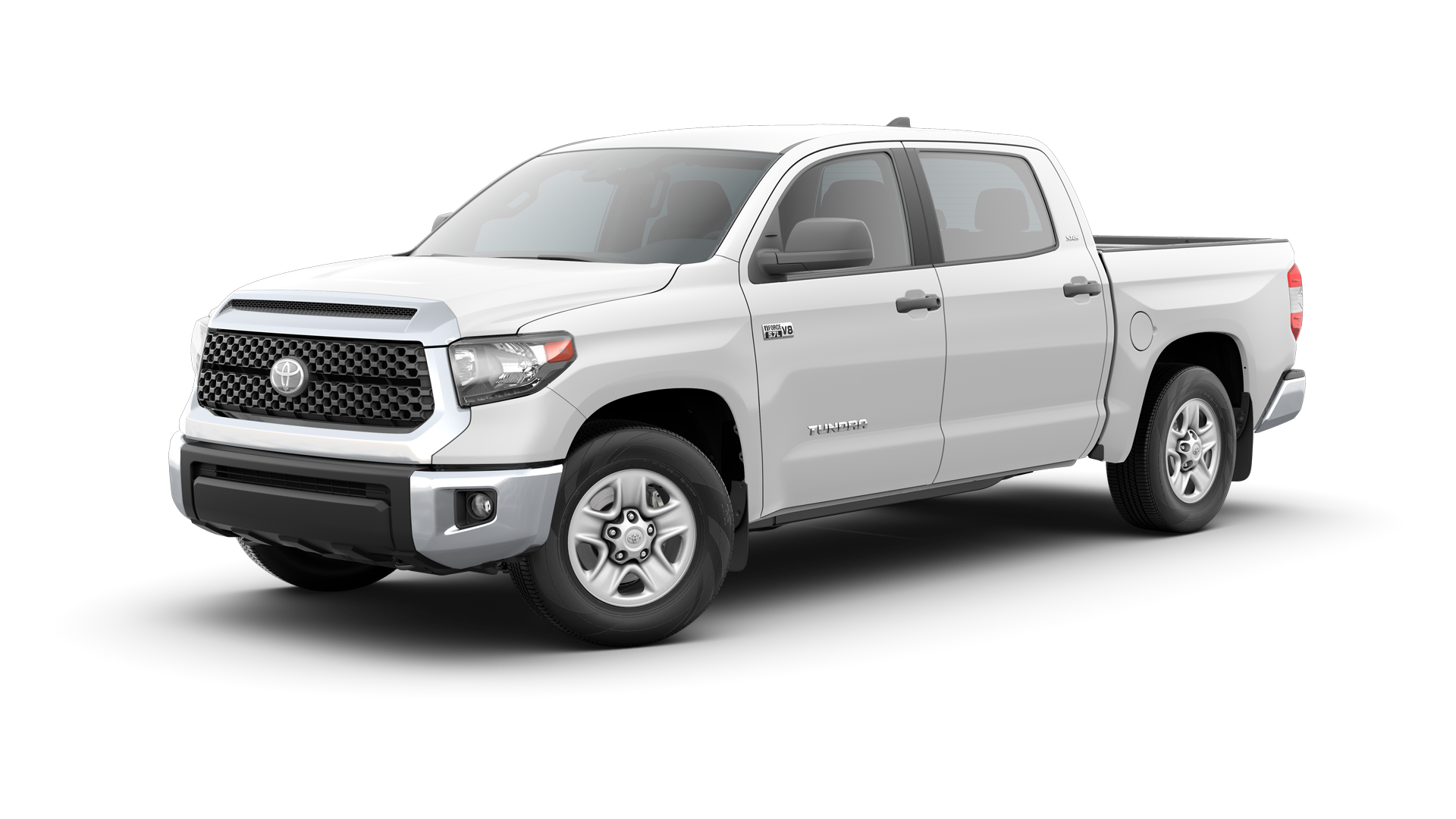 2021 Toyota Tundra in Super White.