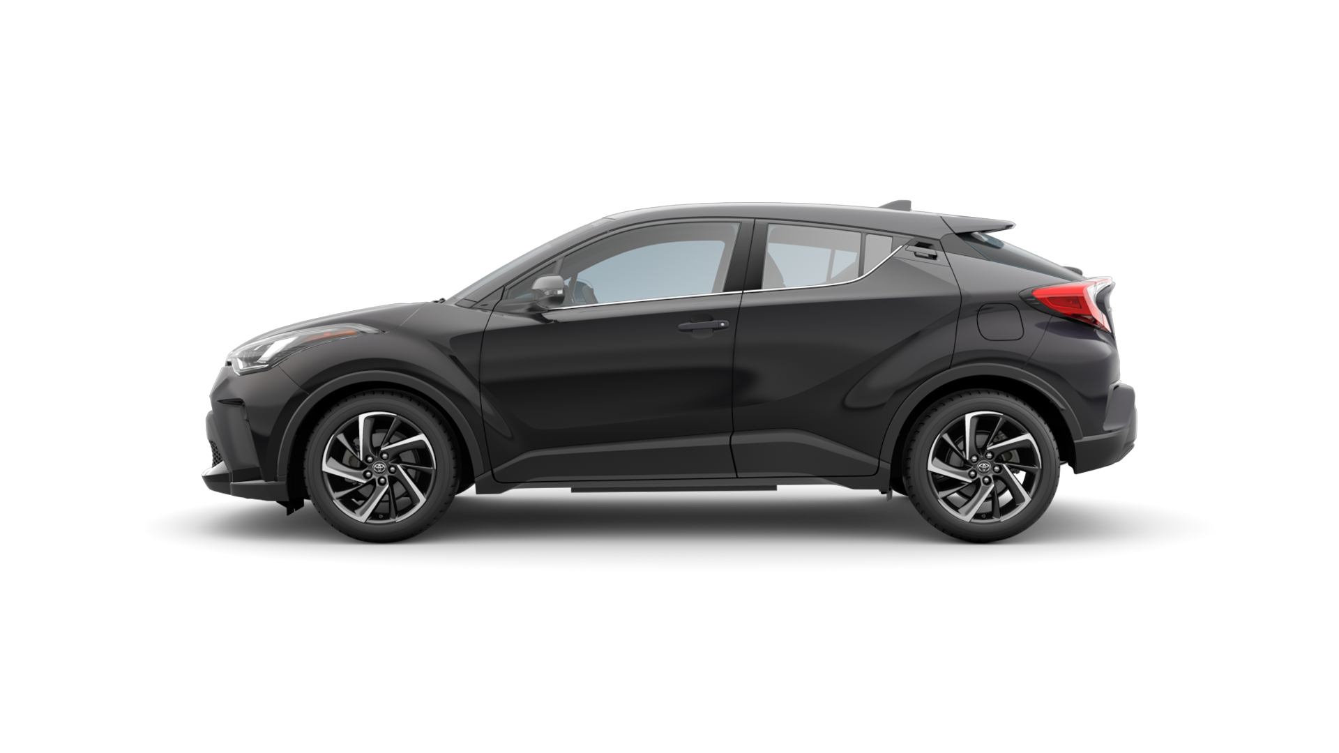 2022 Toyota C-HR in Black Sand Pearl.