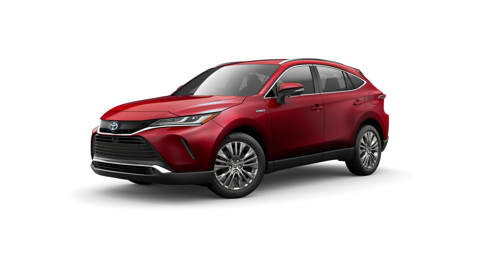 2021 Toyota Venza in Ruby Flare Pearl.