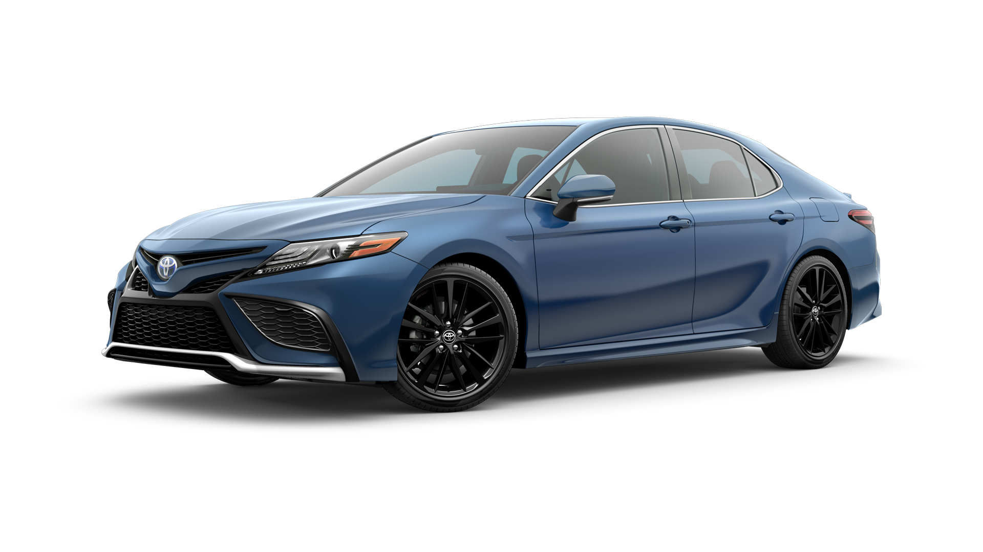 Three-sixty image of 2024 Camry Hybrid in Cavalry Blue