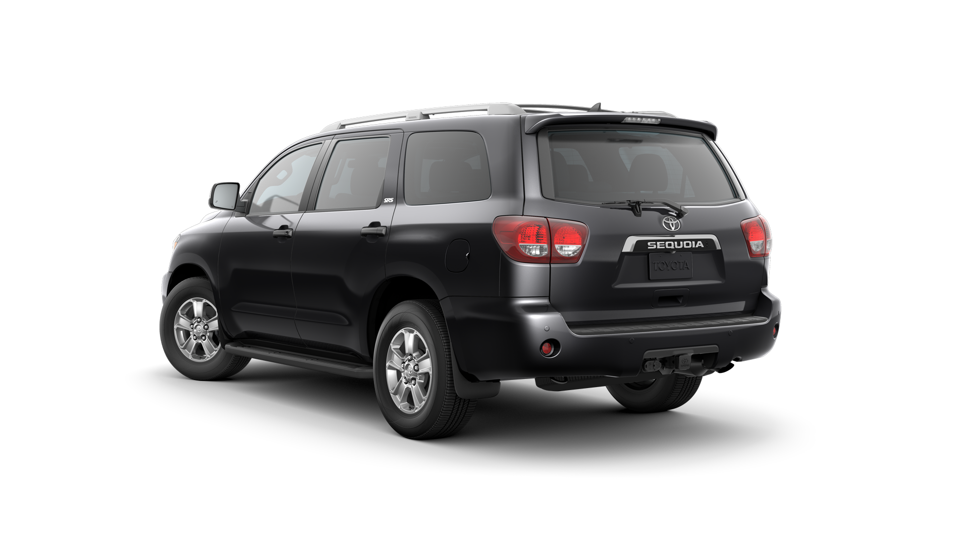 2022 Toyota Sequoia in Midnight Black Metallic.