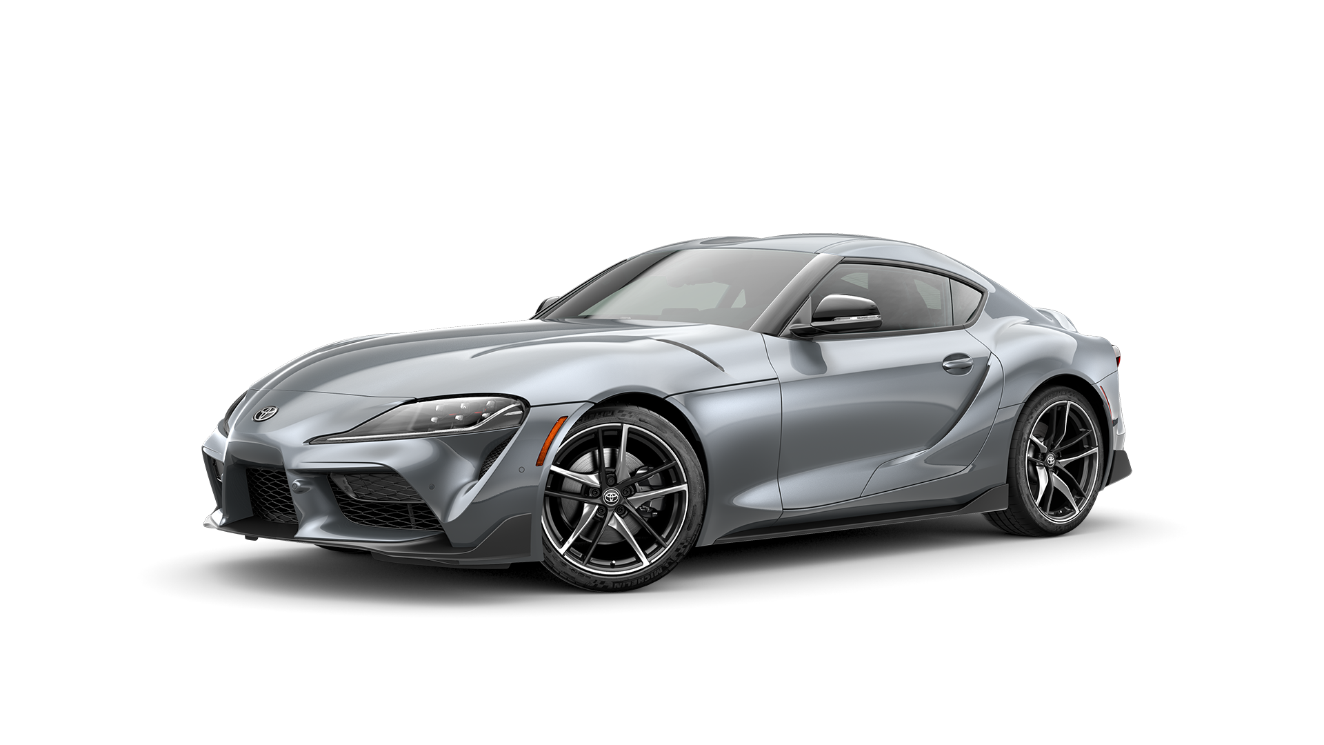 2021 Toyota Supra in Turbulence Gray.