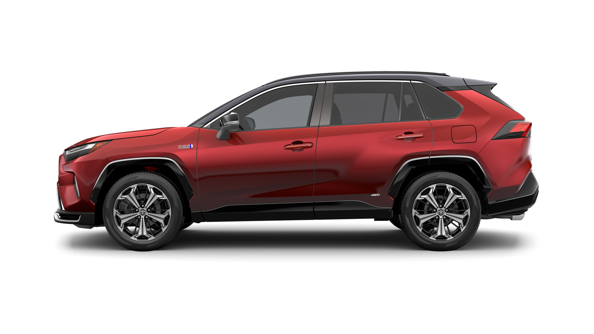 Three-sixty image of 2024 RAV4 Prime in Supersonic Red/Midnight Black Metallic Roof*