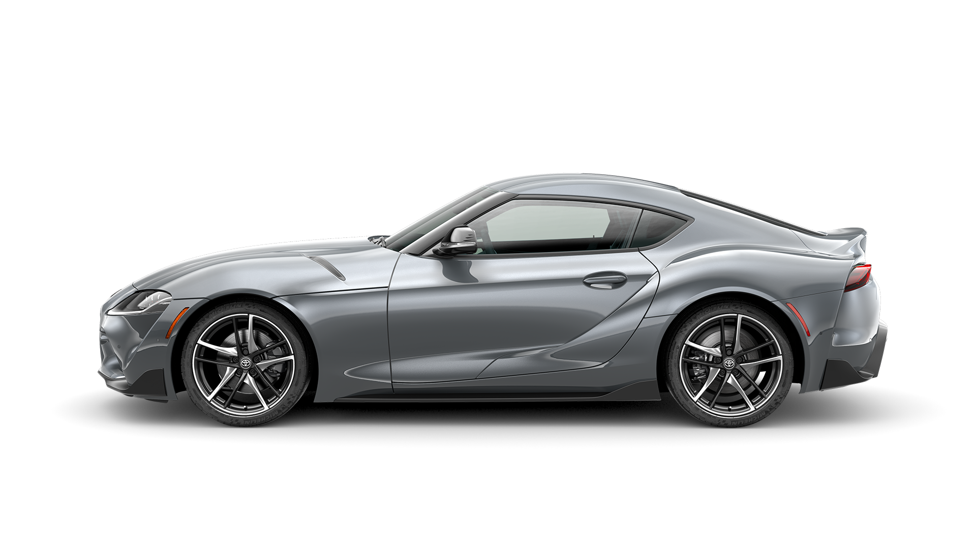 2021 Toyota Supra in Turbulence Gray.
