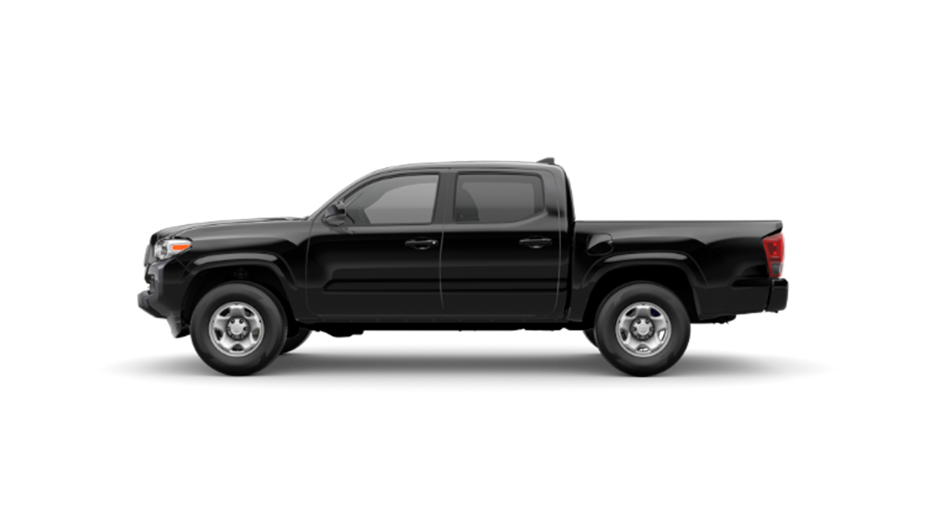 2021 Toyota Tacoma in Midnight Black Metallic.