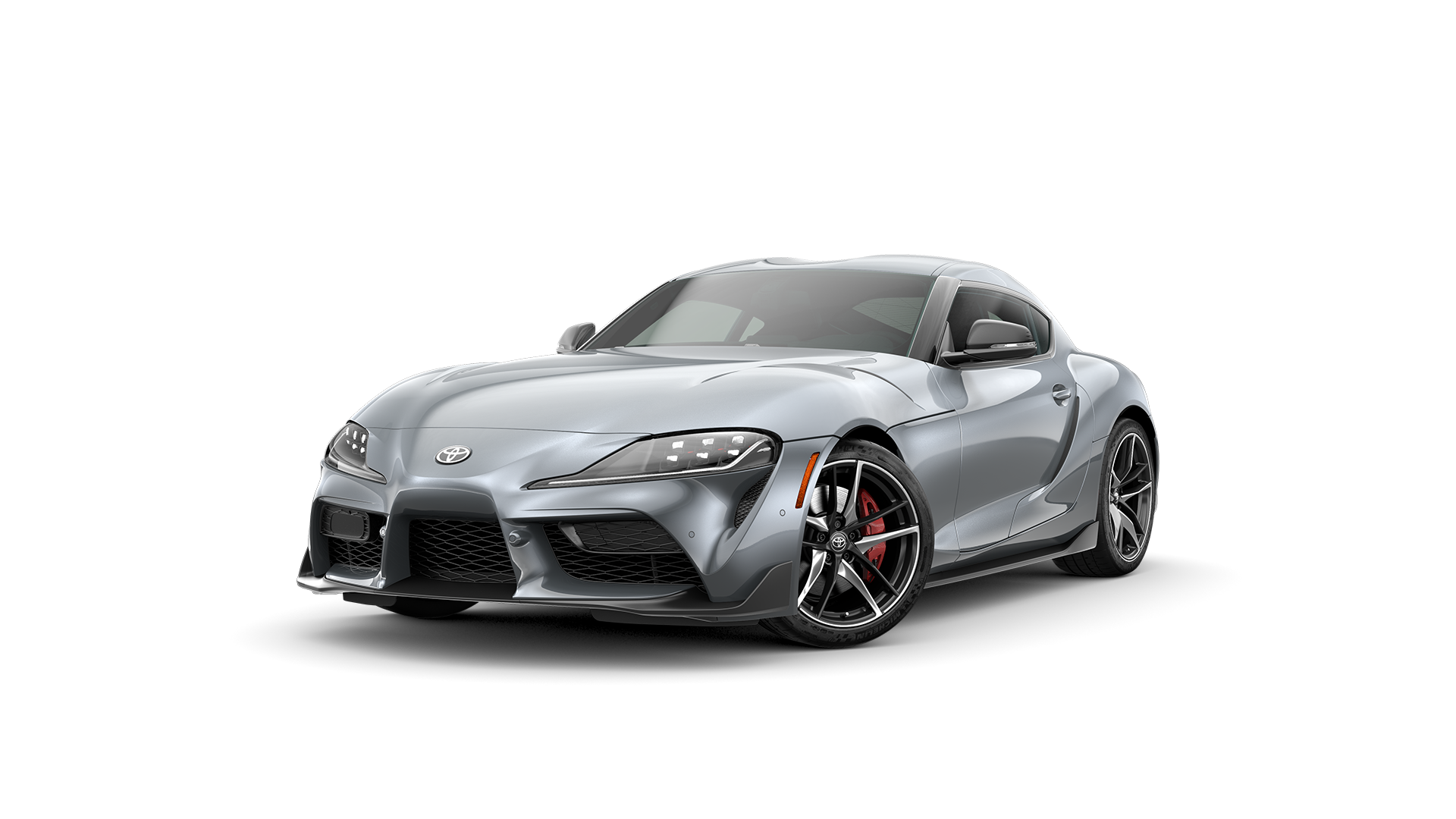 2021 Toyota Supra in Turbulence Gray.