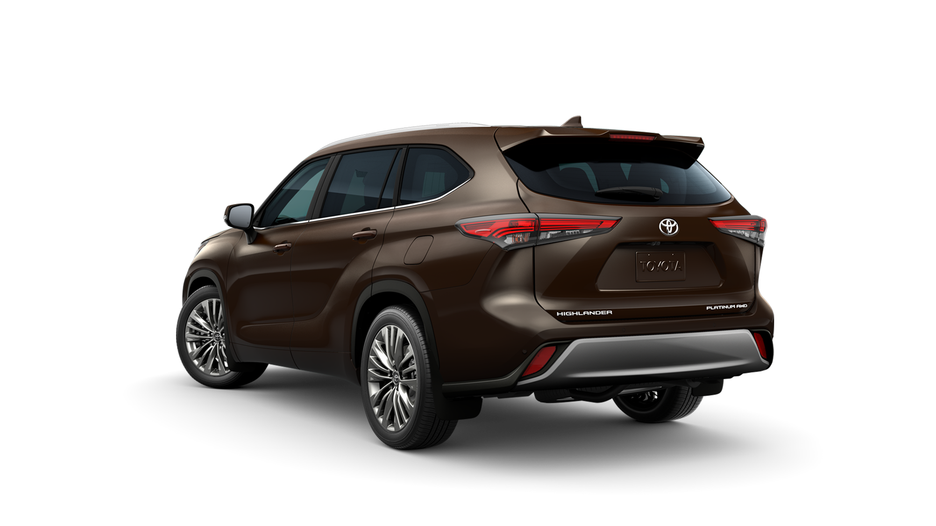2022 Toyota Highlander in Opulent Amber.