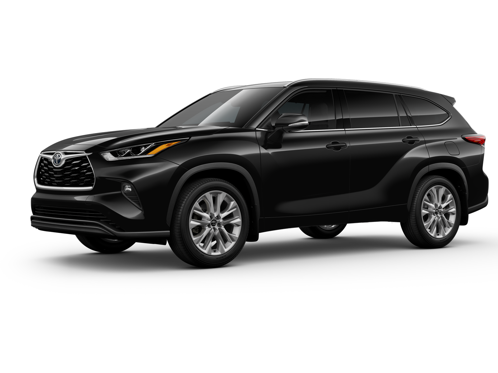 Three-sixty image of 2026 Highlander in Midnight Black Metallic