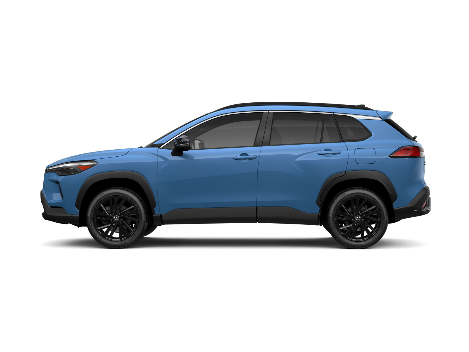 Three-sixty image of 2026 Corolla Cross Hybrid in Calvary Blue