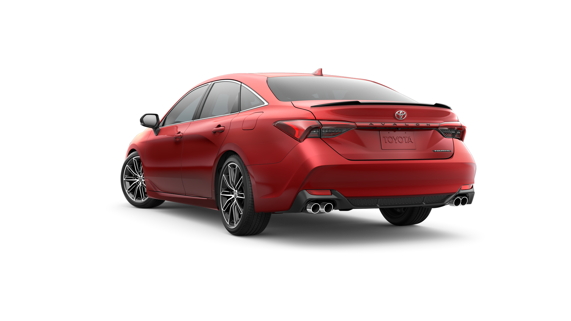 2021 Toyota Avalon in Supersonic Red.