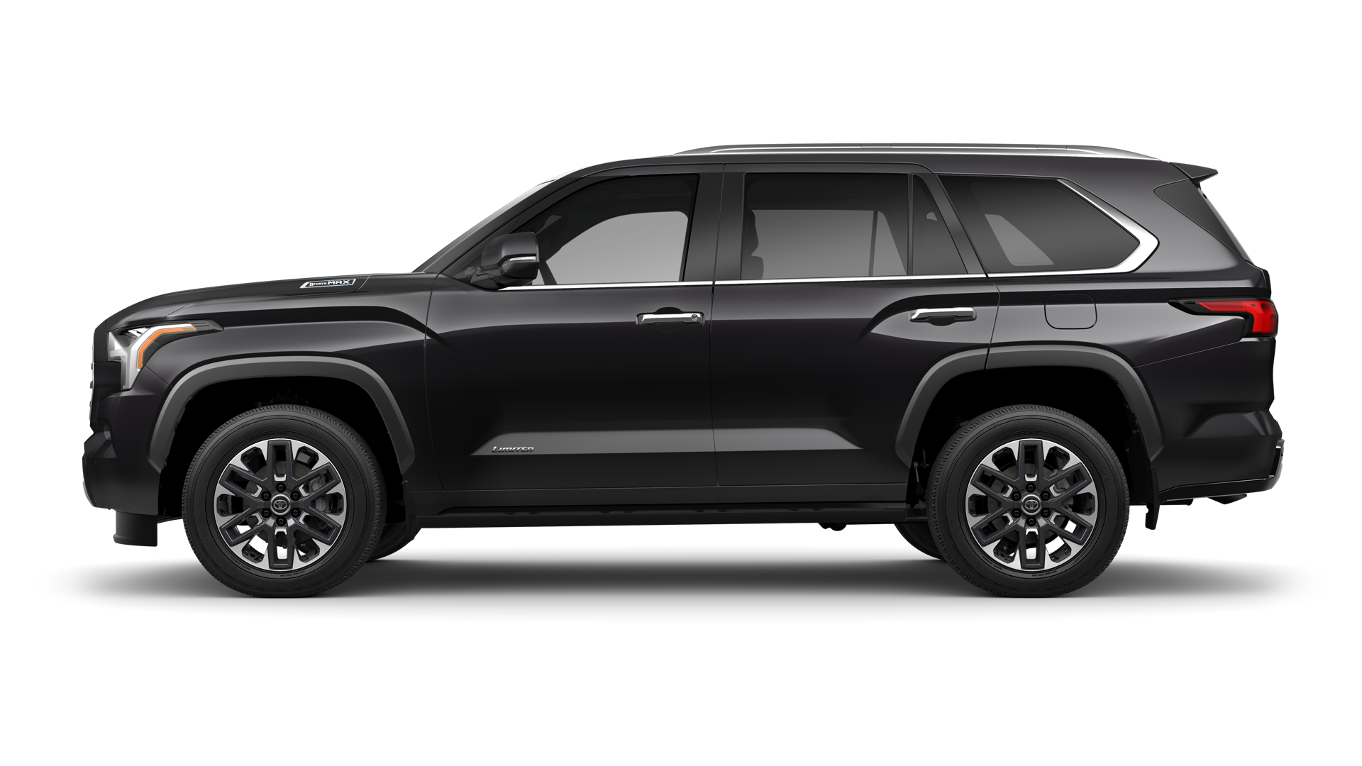 2023 Toyota Sequoia in Midnight Black Metallic.