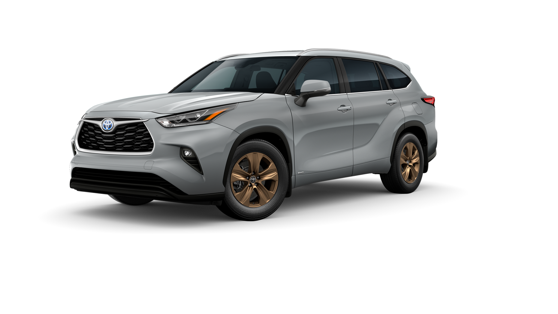 2022 Toyota Highlander in Cement.