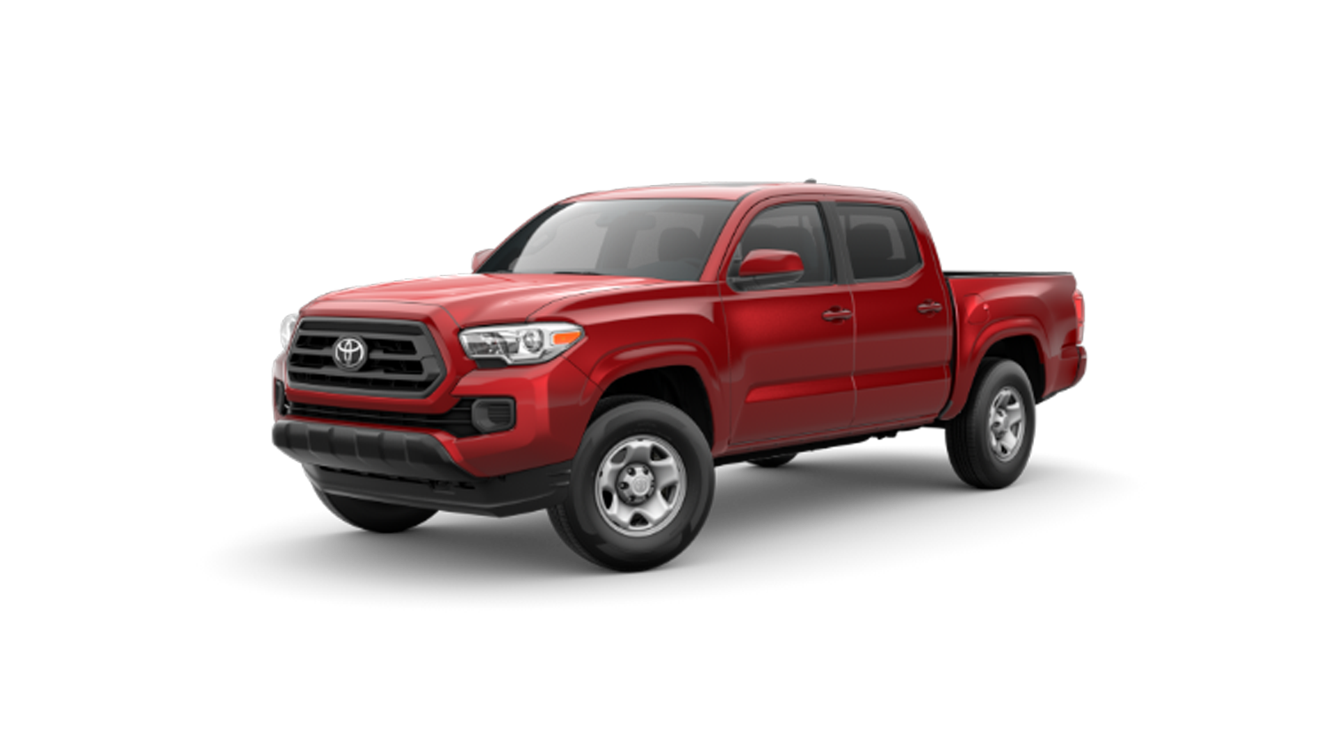 2021 Toyota Tacoma in Barcelona Red Metallic.