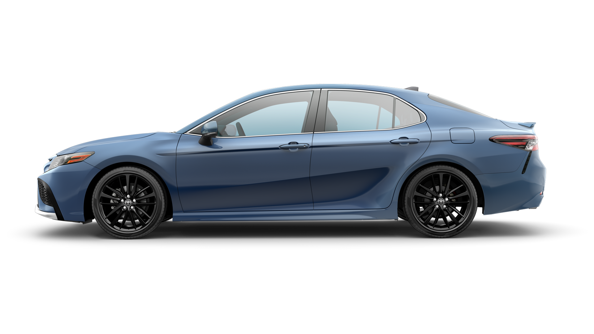 2023 Toyota Camry in Cavalry Blue.