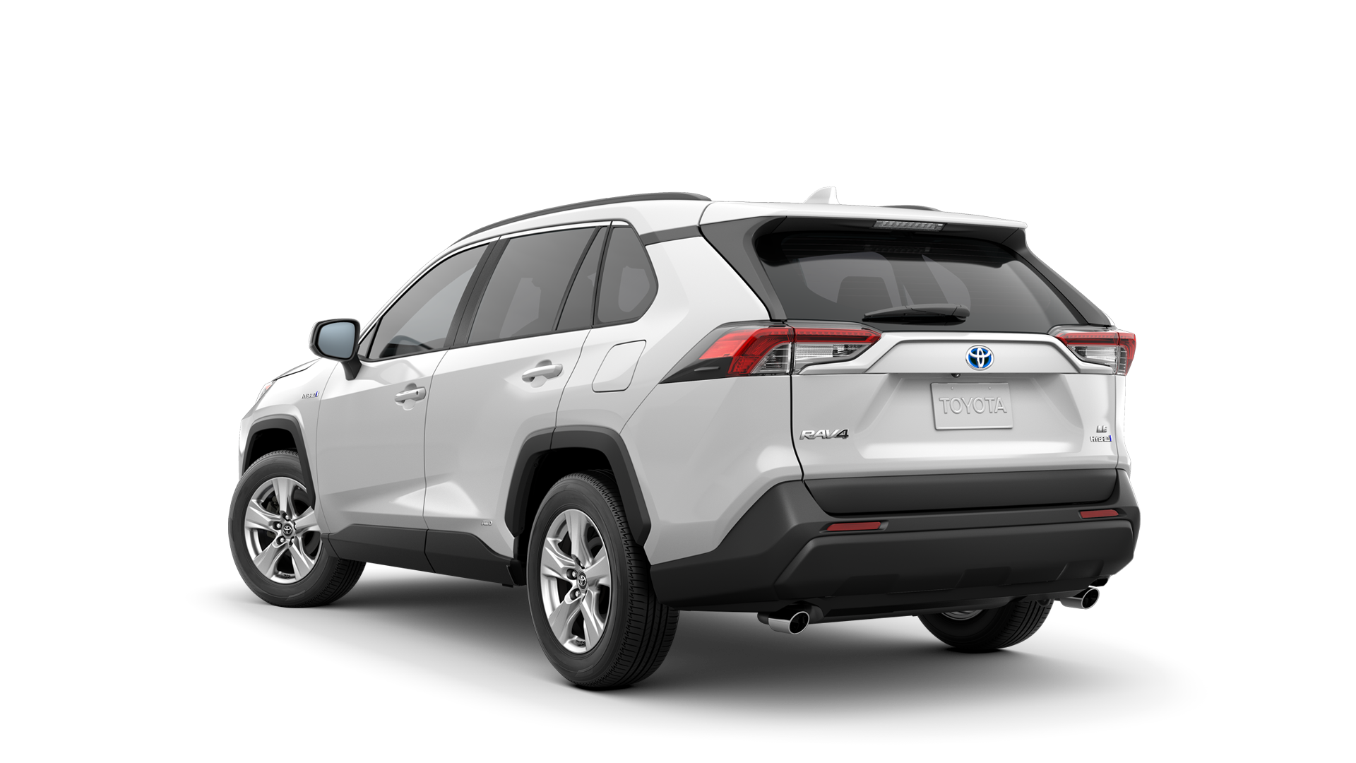 2021 Toyota RAV4 in Super White.