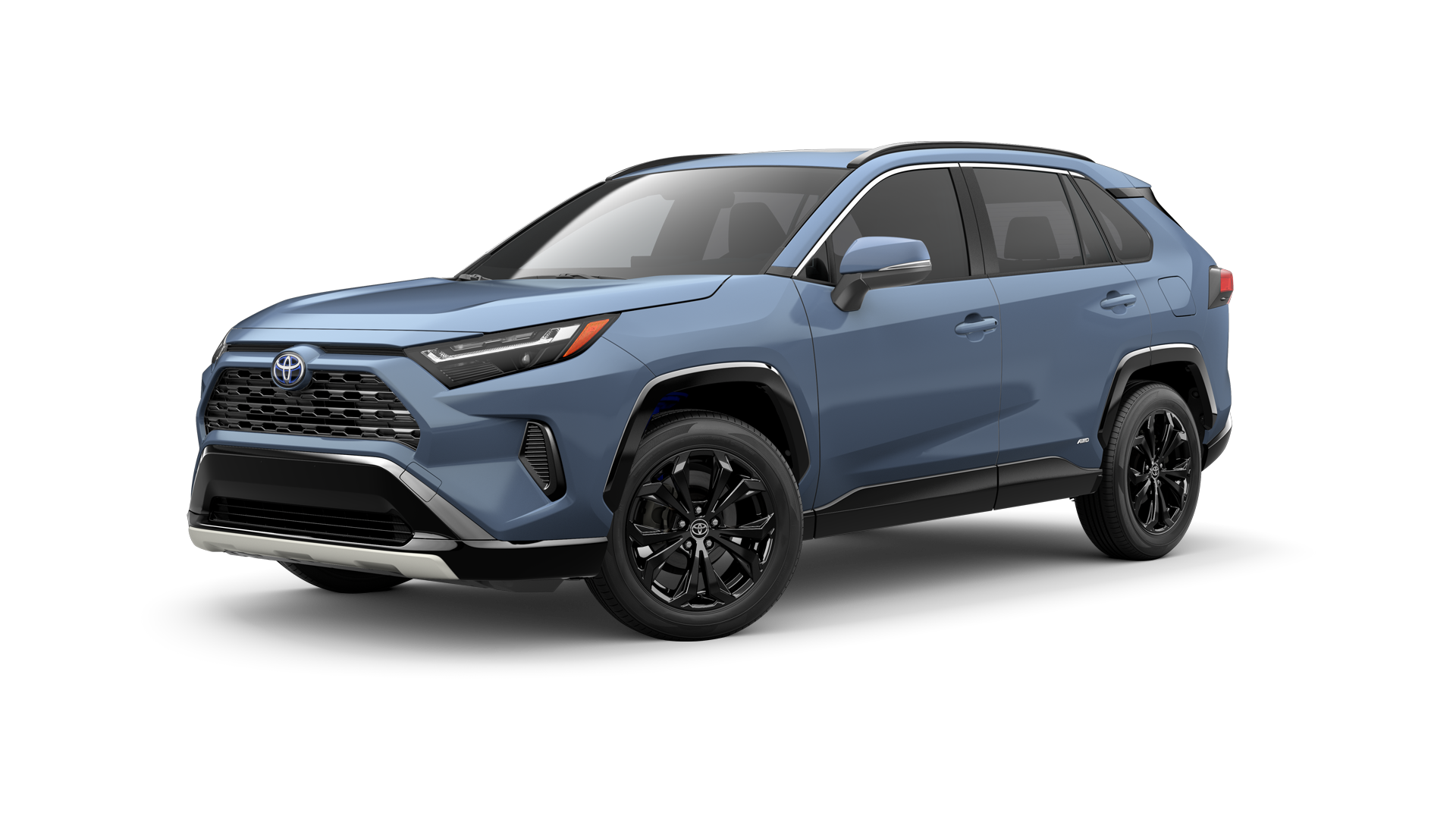 2023 Toyota Hybrid in Cavalry Blue.