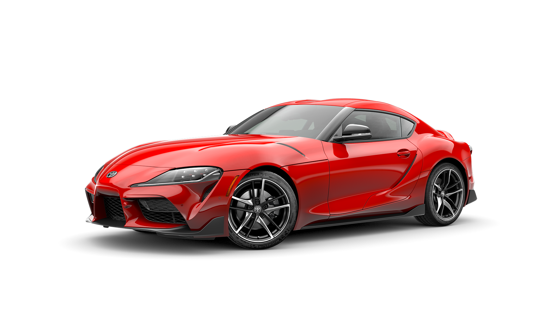 2021 Toyota Supra in Renaissance Red 2.0.