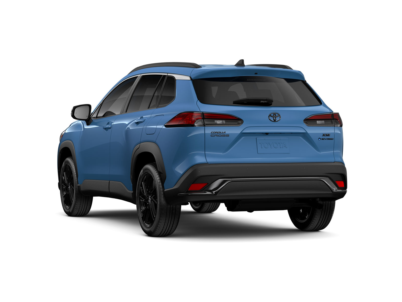 Three-sixty image of 2026 Corolla Cross Hybrid in Calvary Blue