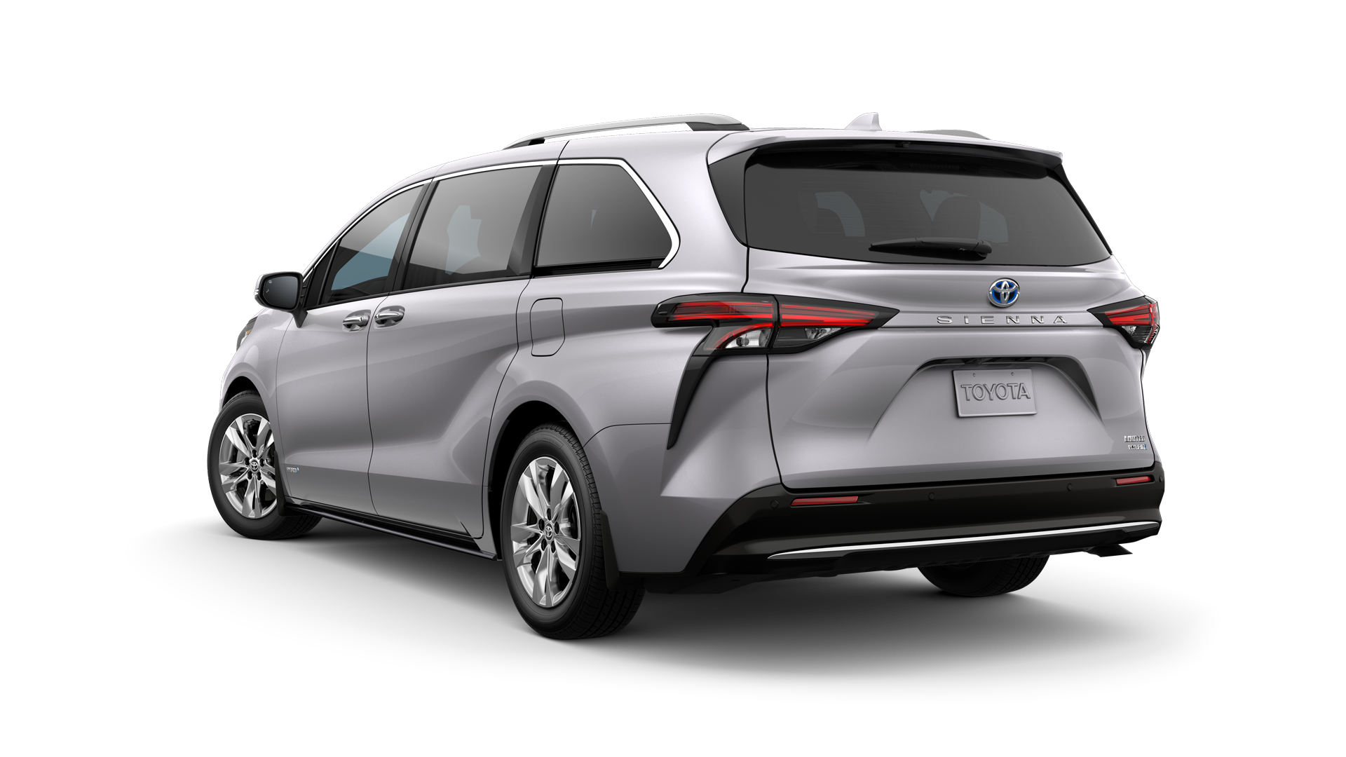 2021 Toyota Sienna in Celestial Silver Metallic.
