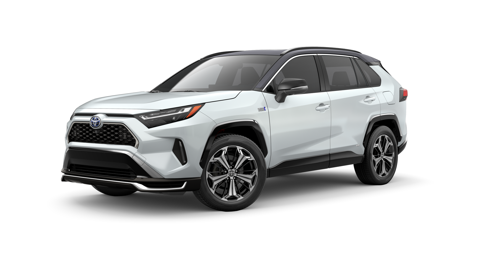 Three-sixty image of 2024 RAV4 Prime in Wind Chill Pearl/Midnight Black Metallic Roof*