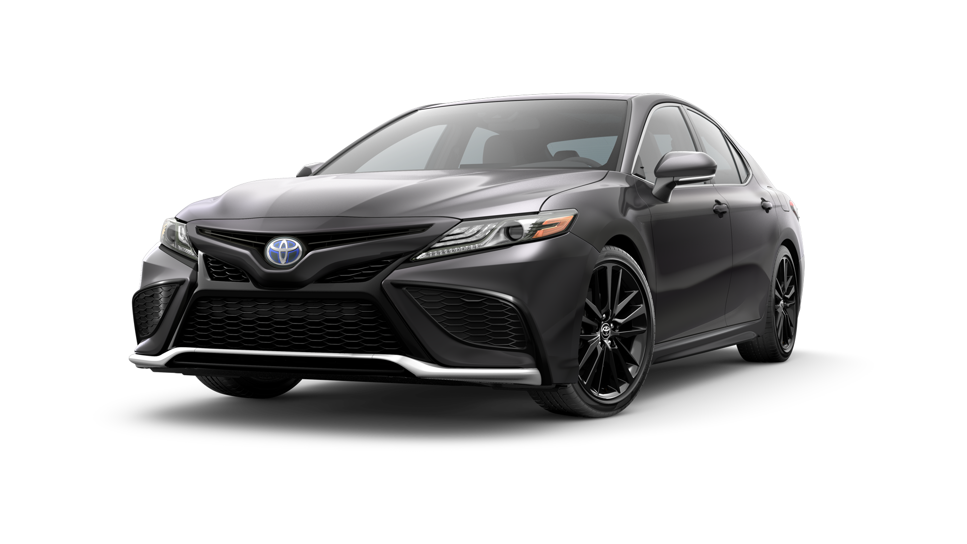 2024 Toyota Hybrid in Predawn Gray Mica.