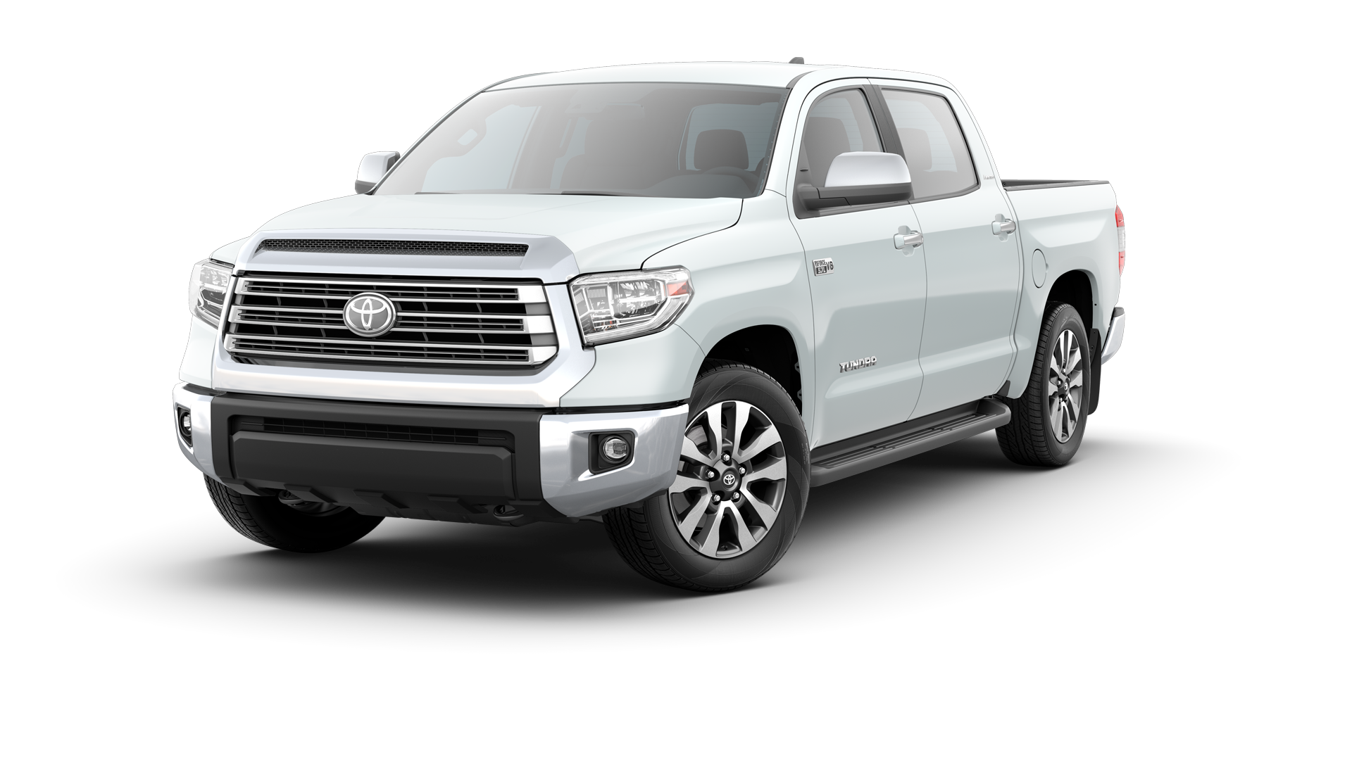 2021 Toyota Tundra in Windchill Pearl.