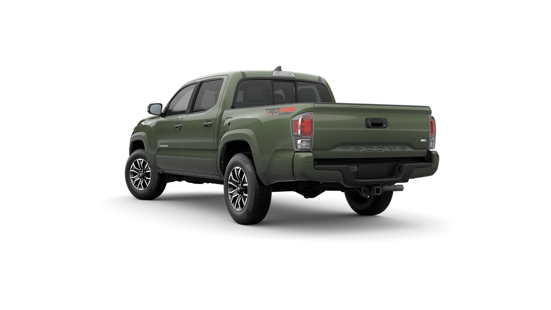 2021 Toyota Tacoma in Army Green.
