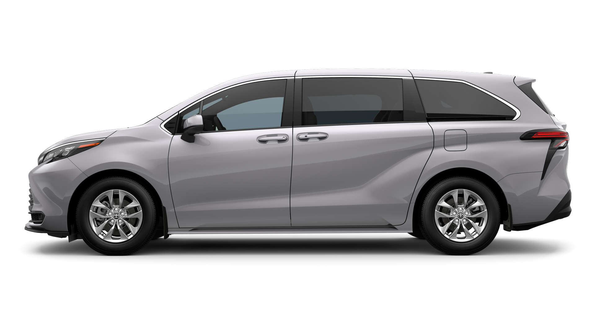 2024 Toyota Sienna in Celestial Silver Metallic.