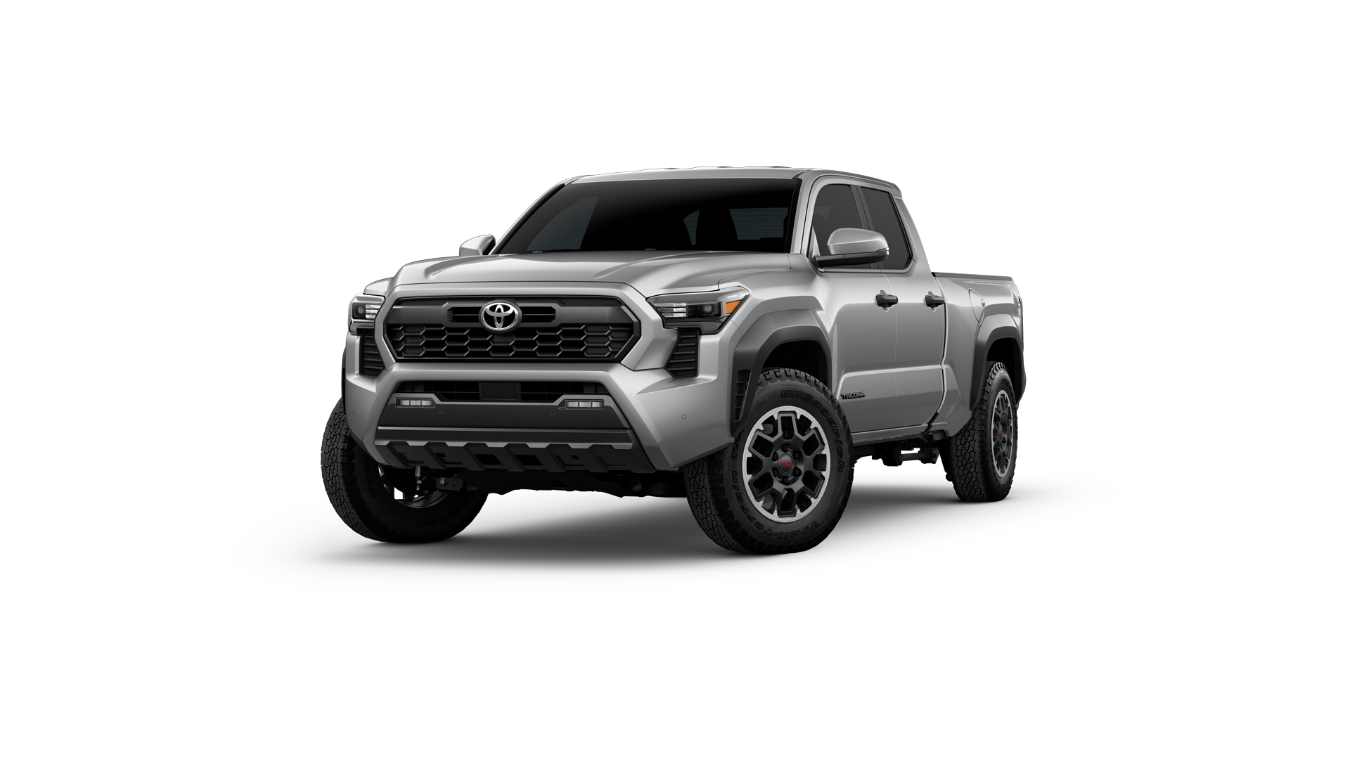 2024 Toyota Tacoma in Celestial Silver Metallic.