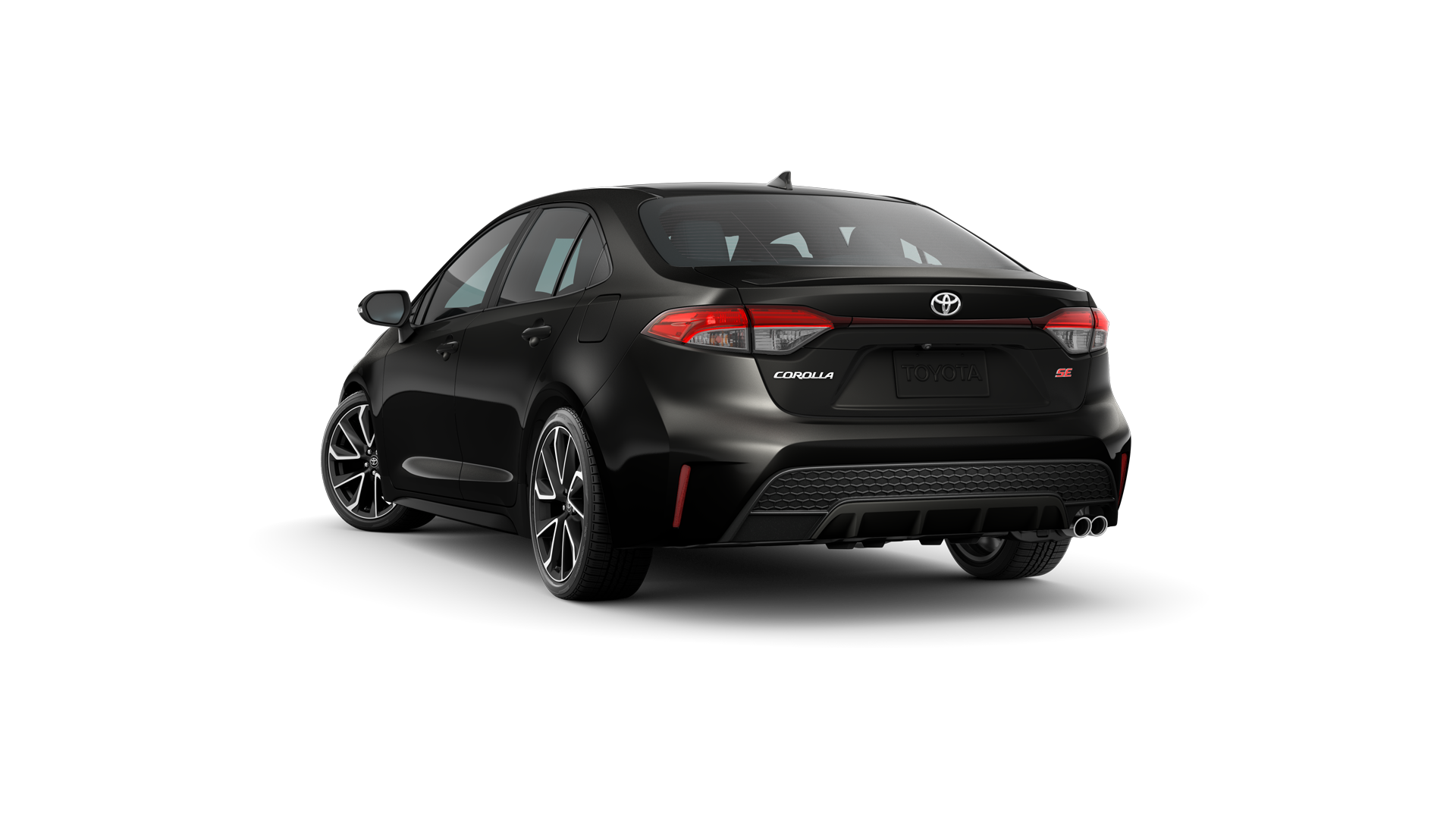2022 Toyota Corolla in Black Sand Pearl.