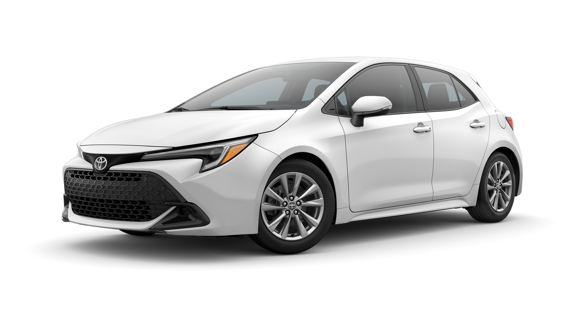 Three-sixty image of 2025 Corolla Hatchback in Ice Cap