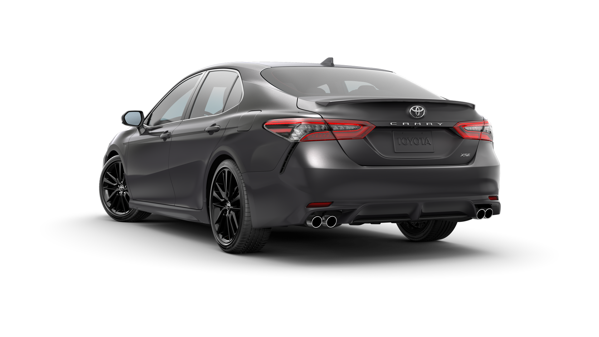 2023 Toyota Camry in Predawn Gray Mica.