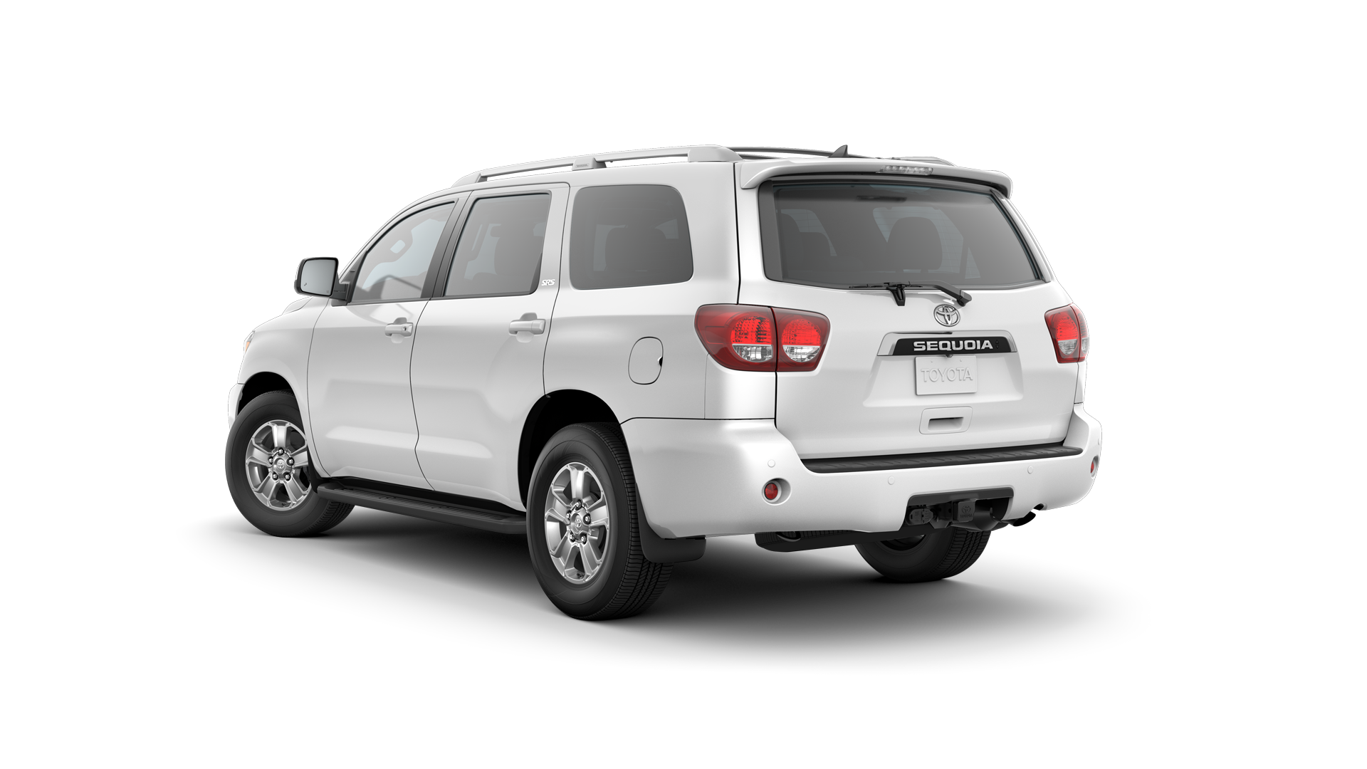 2022 Toyota Sequoia in Super White.