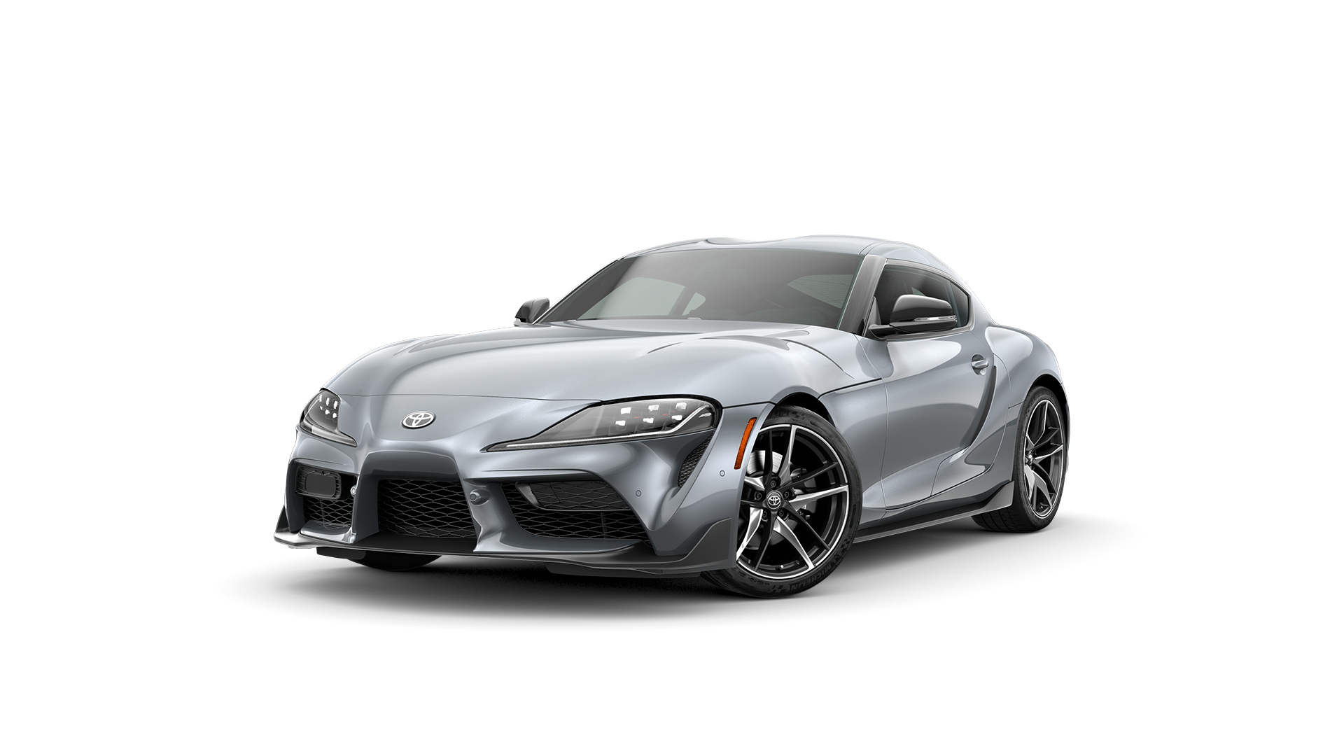 2021 Toyota Supra in Turbulence Gray.