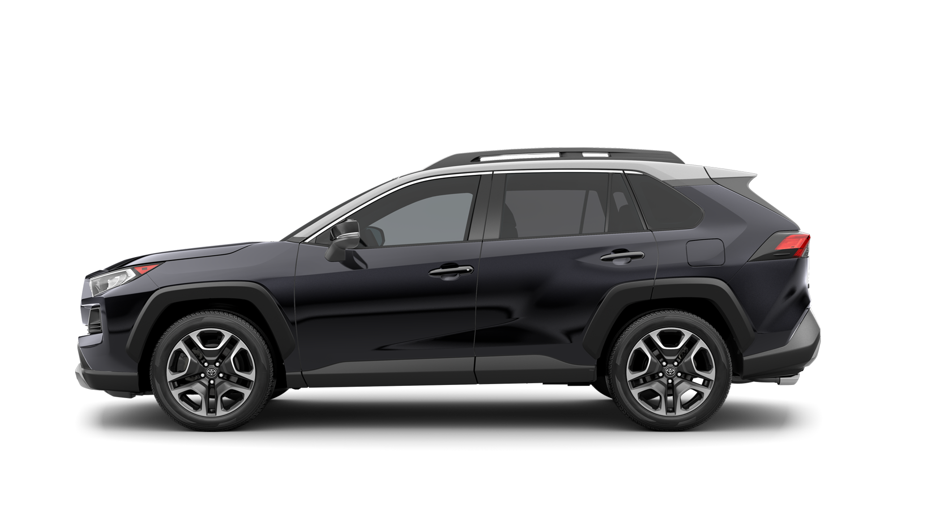 2021 Toyota RAV4 in Midnight Black Metallic/Ice Edge Roof.