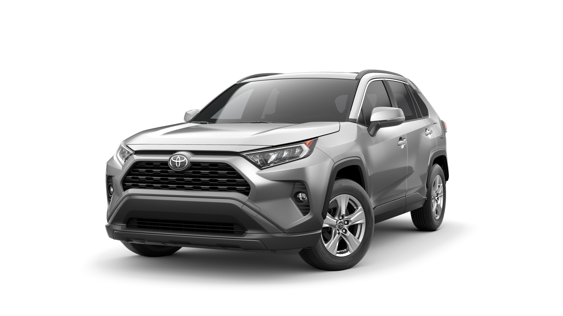 2021 Toyota RAV4 in Silver Sky Metallic.