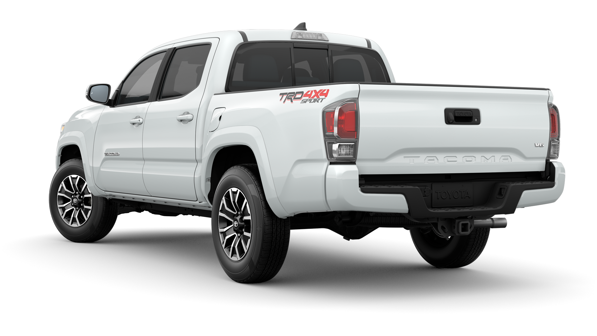 2022 Toyota Tacoma in Wind Chill Pearl.