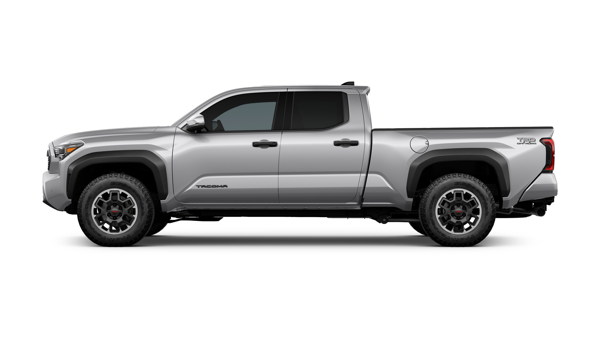 2024 Toyota Tacoma in Celestial Silver Metallic.