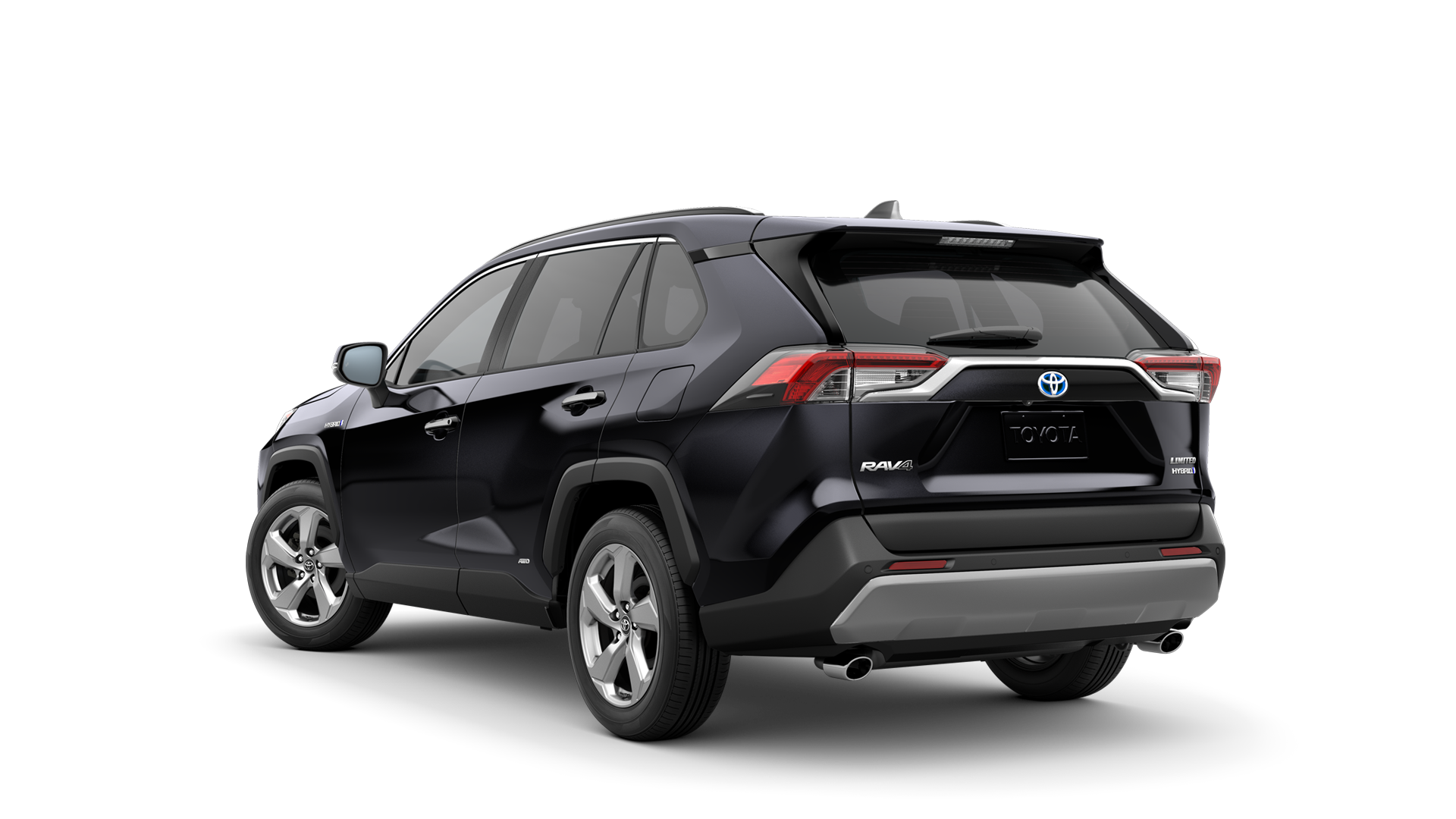 2021 Toyota RAV4 in Midnight Black Metallic.