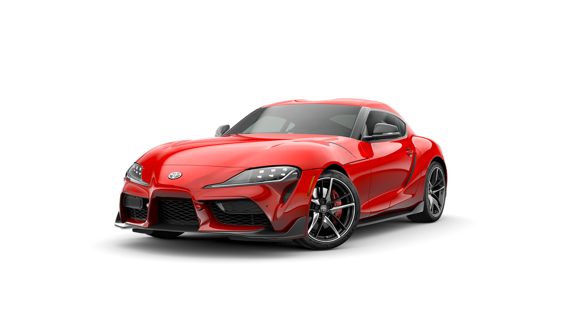 2021 Toyota Supra in Renaissance Red 2.0.