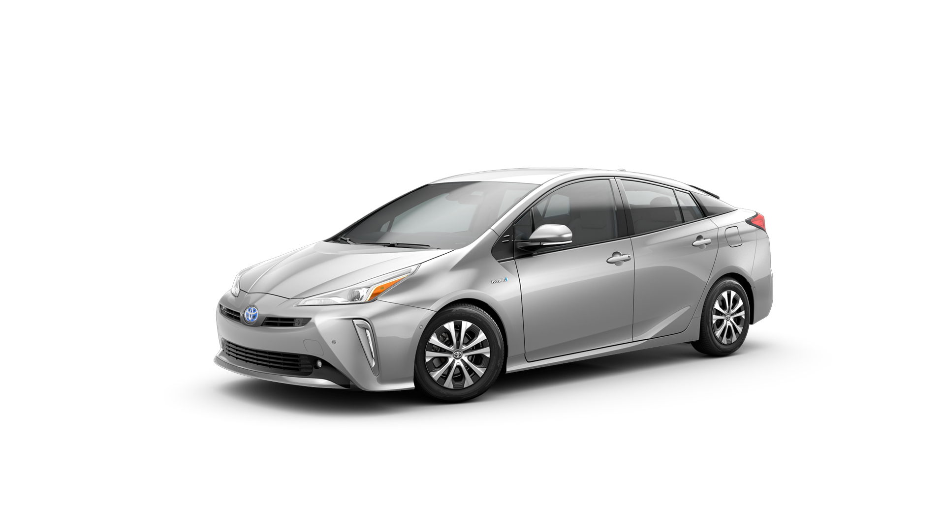 2021 Toyota Prius in Classic Silver Metallic.