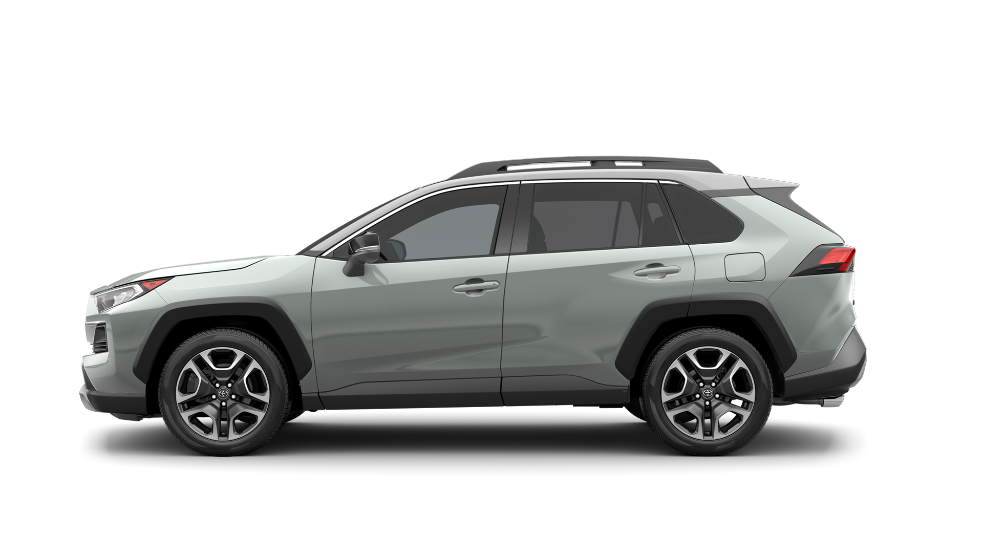 2021 Toyota RAV4 in Lunar Rock/Ice Edge Roof.
